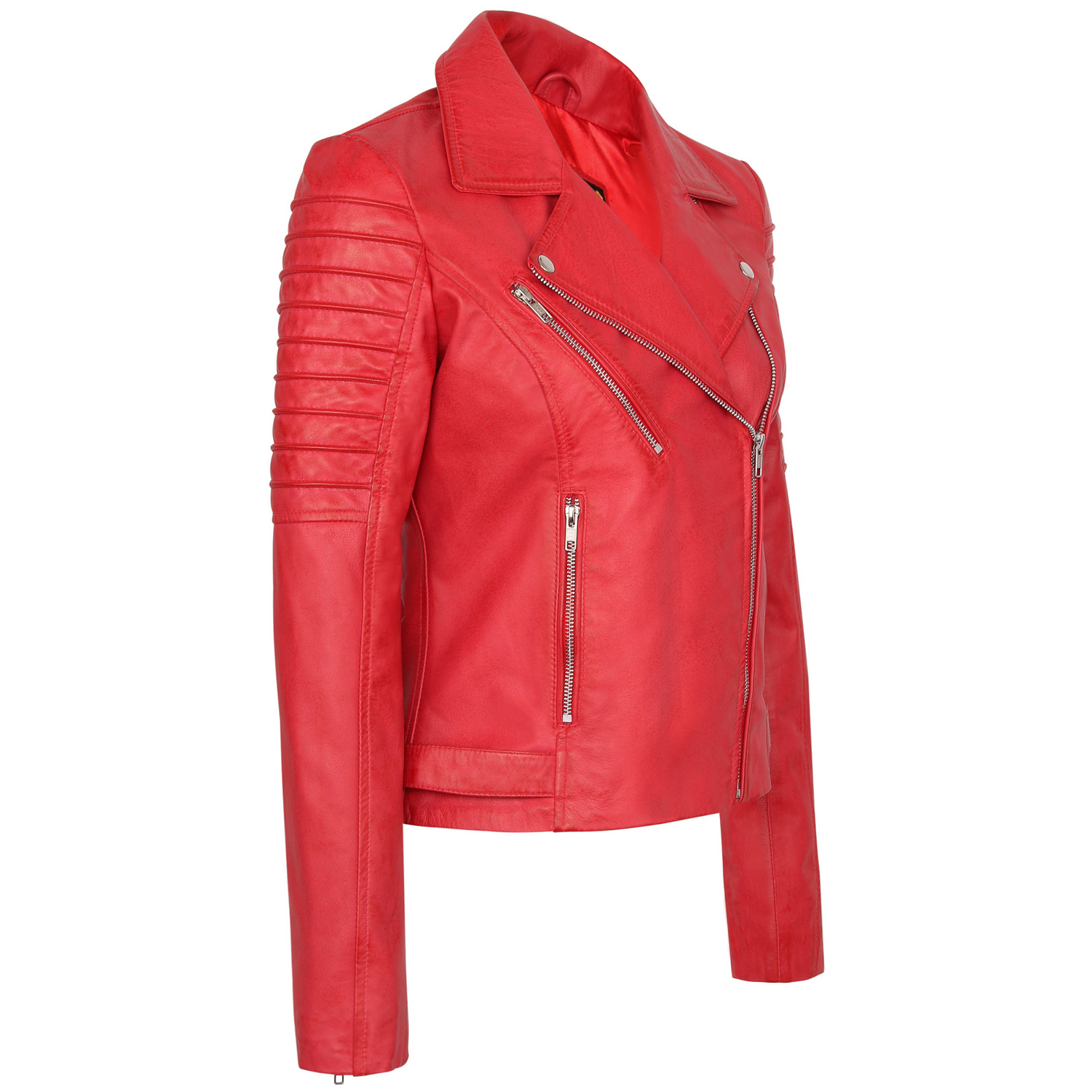 red leather moto jackets