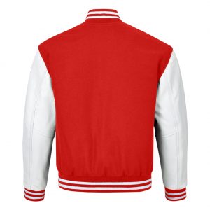 Varsity Jacket Red and White