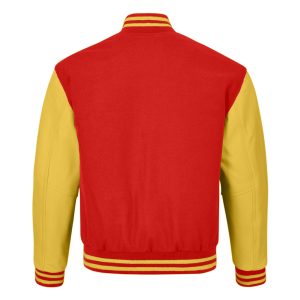 varsity jacket Red/Yellow