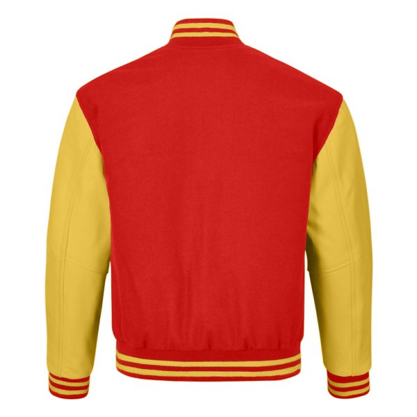 varsity jacket Red/Yellow