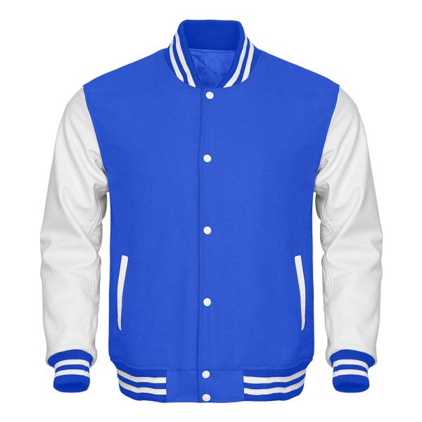 Varsity Jacket Blue White